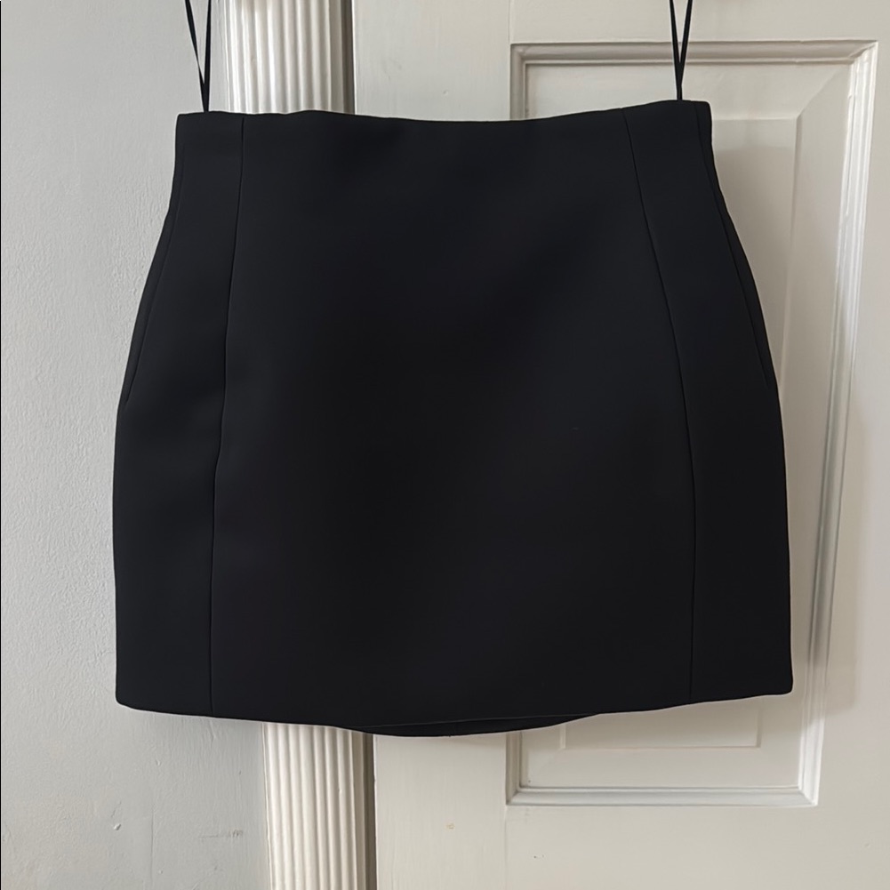 Wardrobe.Nyc Rhw Sculpted Mini Skirt